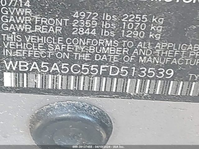 WBA5A5C55FD513539 BMW 528I