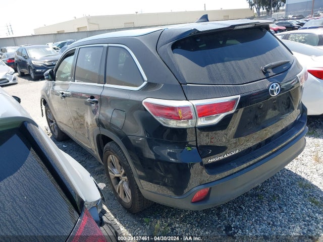 Toyota Highlander Xle V6 2015 5TDKKRFH3FS093204 Image 3
