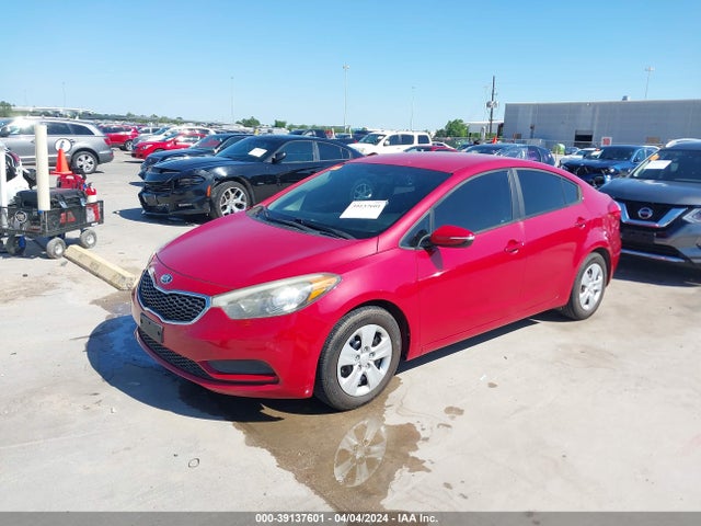 KNAFX4A6XG5554009 KIA FORTE LX