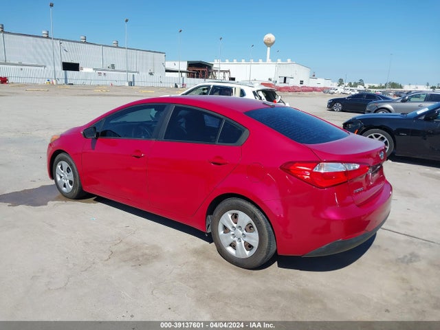 KNAFX4A6XG5554009 KIA FORTE LX