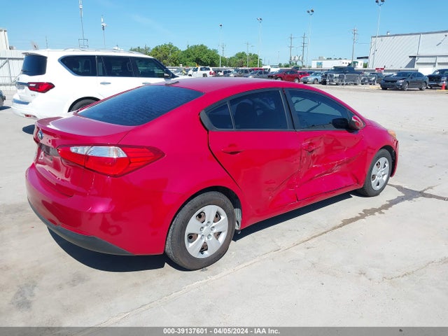 KNAFX4A6XG5554009 KIA FORTE LX