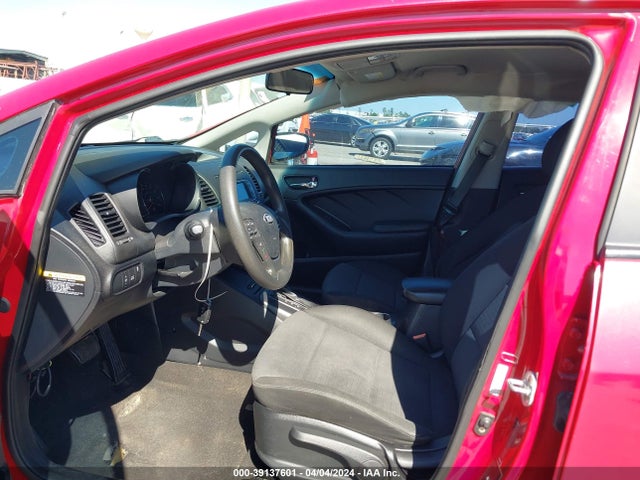KNAFX4A6XG5554009 KIA FORTE LX