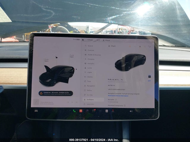 5YJ3E1EA6MF031587 Tesla Model 3 Standard Range Plus Rear-wheel Drive