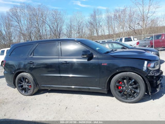 1C4SDJCT8JC386160 Dodge Durango R/t Awd