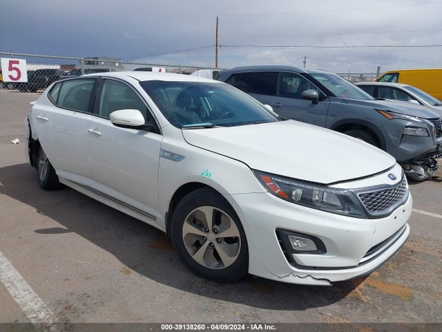 KIA OPTIMA HYBRID 2015 KNAGM4AD5F5077905 Image 1