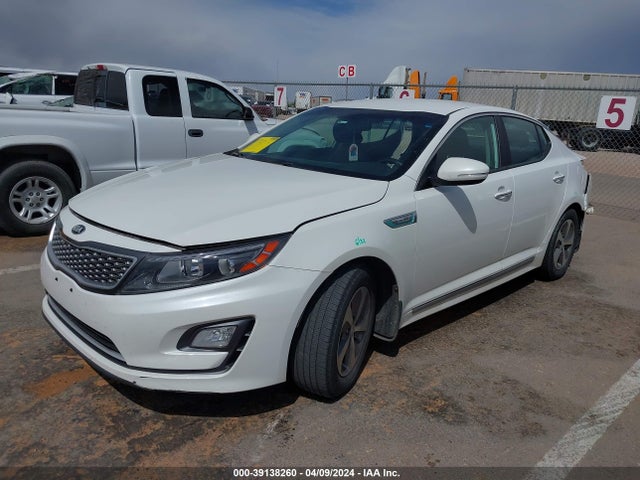 KIA OPTIMA HYBRID 2015 KNAGM4AD5F5077905 Image 2