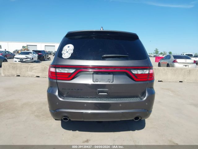 1C4RDJAG7MC662417 Dodge Durango Sxt Plus Awd