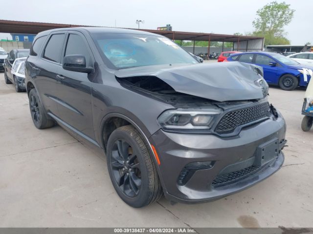 1C4RDJAG7MC662417 Dodge Durango Sxt Plus Awd