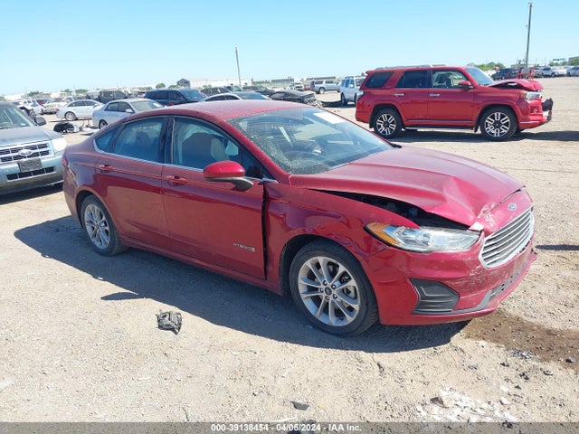Ford Fusion Hybrid Se 2019 3FA6P0LU9KR189972 Image 1