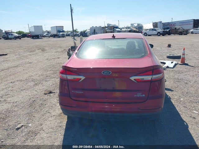 Ford Fusion Hybrid Se 2019 3FA6P0LU9KR189972 Image 16