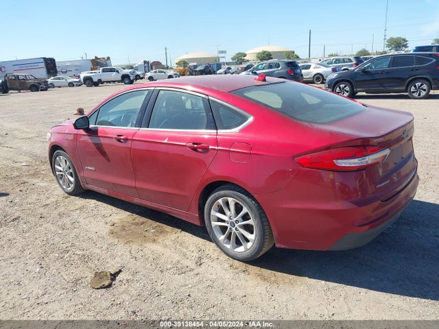 Ford Fusion Hybrid Se 2019 3FA6P0LU9KR189972 Image 3