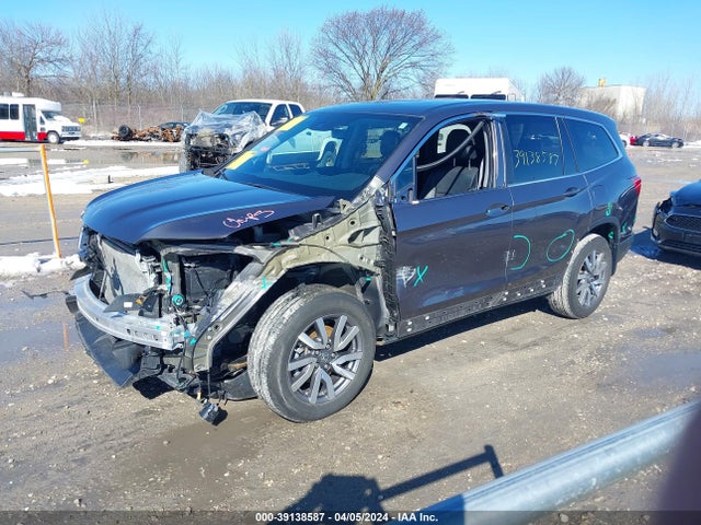 Honda Pilot Awd Ex-l 2021 5FNYF6H55MB038416 Image 2