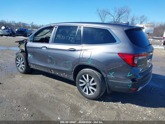 Honda Pilot Awd Ex-l 2021 5FNYF6H55MB038416 Image 3