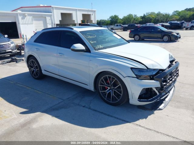 2022 Audi Q8 Prestige S-line მანქანა იყიდება აუქციონზე, vin: WA1FVBF15ND010461, აუქციონის ნომერი: 39138589