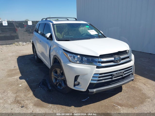 Toyota Highlander Limited Platinum 2017 5TDDZRFHXHS408362 zdjęcie główne