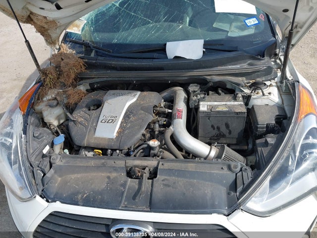 Hyundai Veloster Turbo W/black 2014 KMHTC6AE2EU204084 Image 10