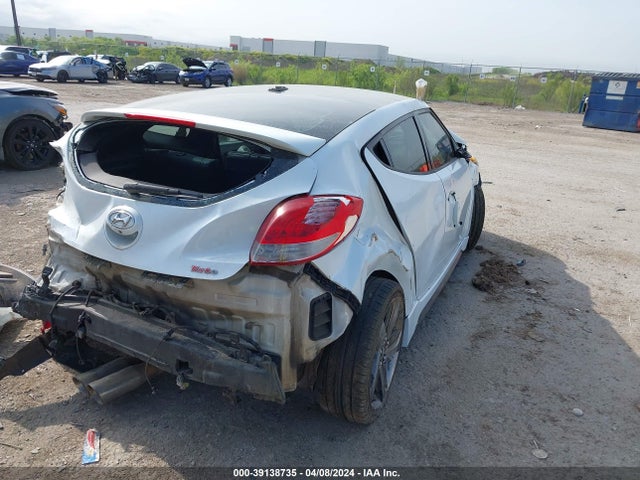 Hyundai Veloster Turbo W/black 2014 KMHTC6AE2EU204084 Image 4