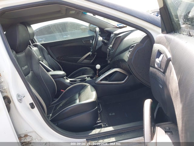 Hyundai Veloster Turbo W/black 2014 KMHTC6AE2EU204084 Image 5