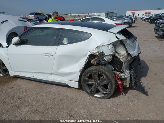 Hyundai Veloster Turbo W/black 2014 KMHTC6AE2EU204084 Image 6