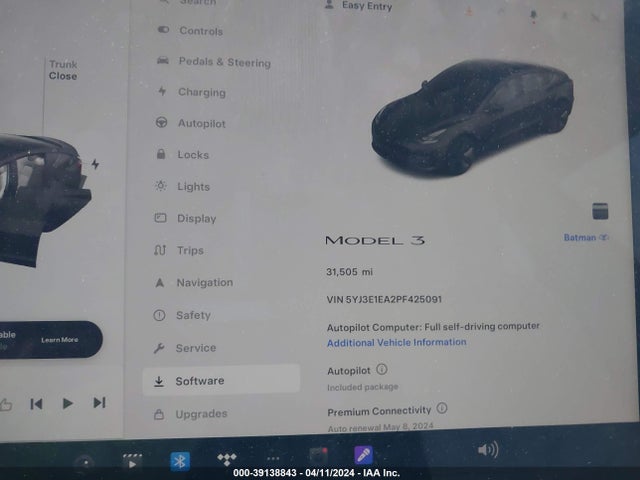 2023 TESLA MODEL 3 5YJ3E1EA2PF425091 Photo 6