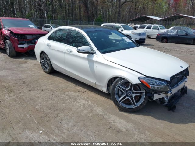 2021 Mercedes-benz C 300 4matic მანქანა იყიდება აუქციონზე, vin: W1KWF8EB7MR612589, აუქციონის ნომერი: 39138904