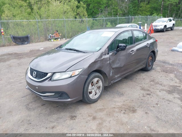 Honda Civic Lx 2014 19XFB2F53EE013438 Image 2