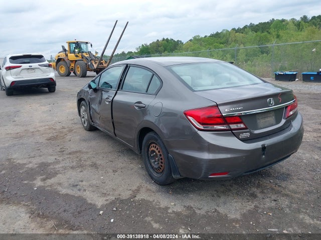 Honda Civic Lx 2014 19XFB2F53EE013438 Image 3