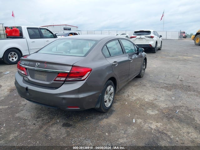 Honda Civic Lx 2014 19XFB2F53EE013438 Image 4