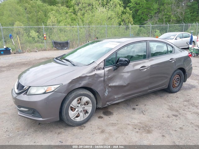 Honda Civic Lx 2014 19XFB2F53EE013438 Image 6
