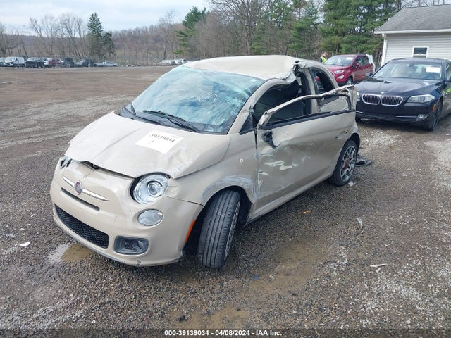2012 FIAT 500 3C3CFFBR4CT335963 Photo 1