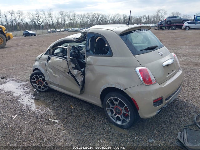 2012 FIAT 500 3C3CFFBR4CT335963 Photo 2