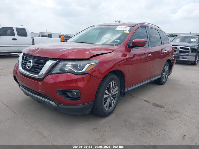 Nissan Pathfinder Sv 2017 5N1DR2MN4HC606416 Image 2