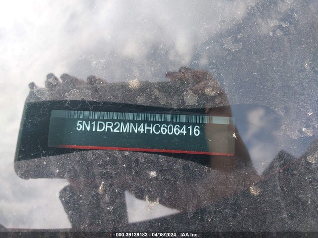 Nissan Pathfinder Sv 2017 5N1DR2MN4HC606416 Image 9
