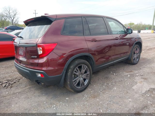 5FNYF8H59MB000828 Honda Passport Awd Ex-l