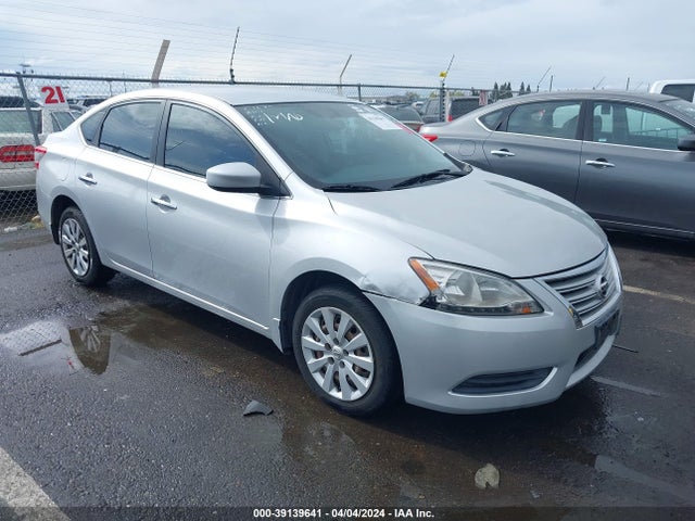 Nissan SENTRA S 2014 3N1AB7AP7EY278073 zdjęcie główne