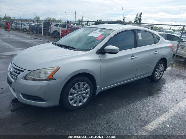 Nissan SENTRA S 2014 3N1AB7AP7EY278073 Image 2