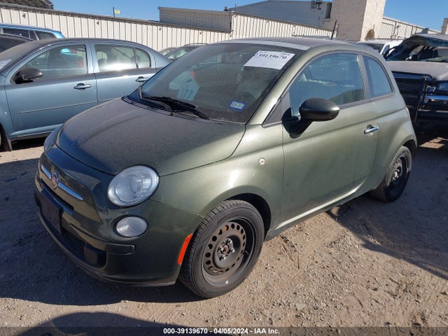 2012 FIAT 500 3C3CFFAR1CT295794 Photo 1