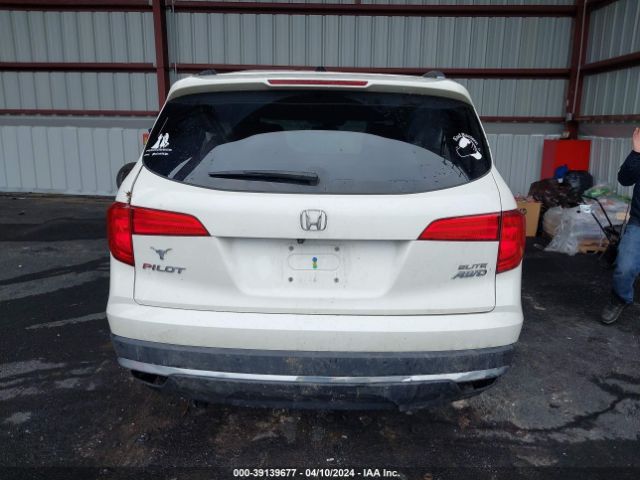 5FNYF6H07HB006240 Honda Pilot Elite