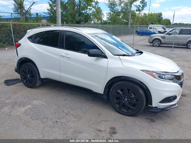 39139736 :رقم المزاد ، 3CZRU5H15NM744777 vin ، 2022 Honda Hr-v 2wd Sport مزاد بيع
