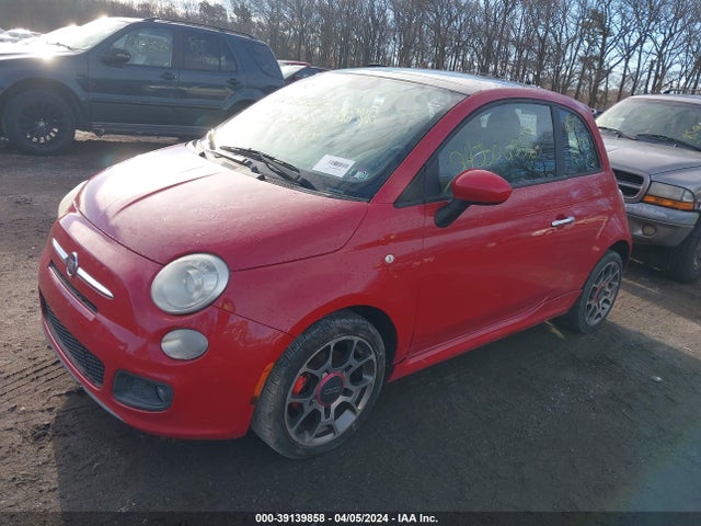 2012 FIAT 500 3C3CFFBR1CT125885 Photo 1