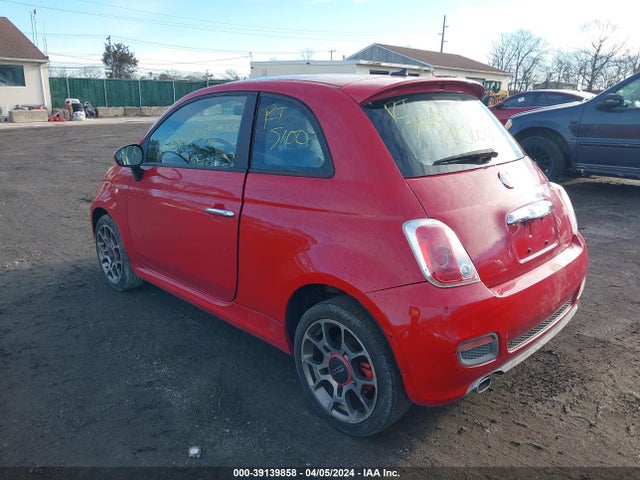 2012 FIAT 500 3C3CFFBR1CT125885 Photo 2
