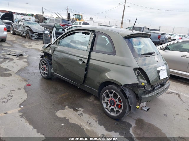 2012 FIAT 500 3C3CFFBR2CT254072 Photo 2