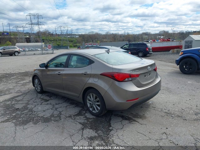 Hyundai ELANTRA SE 2014 5NPDH4AE3EH529027 Image 3