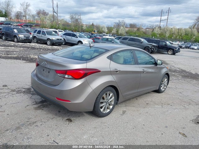 Hyundai ELANTRA SE 2014 5NPDH4AE3EH529027 Image 4