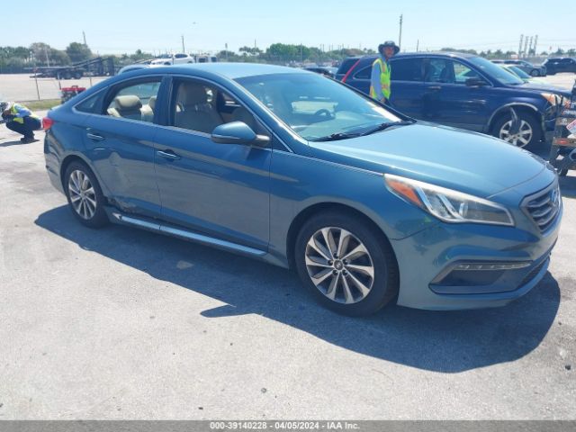 Auction sale of the 2015 Hyundai Sonata Sport, vin: 5NPE34AF5FH162791, lot number: 39140228
