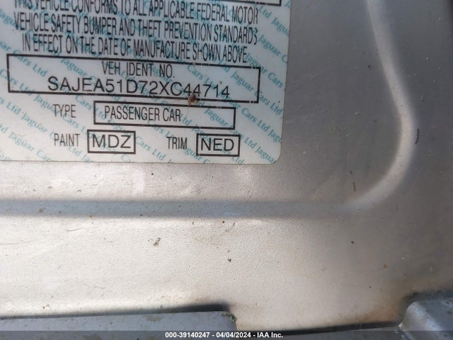 2002 JAGUAR X-TYPE SAJEA51D72XC44714 Photo 8