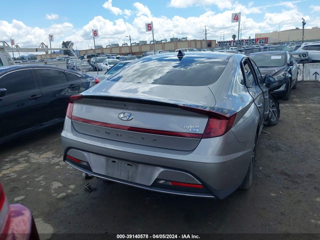 Hyundai Sonata Blue 2021 KMHL24JJ5MA026742 Image 17