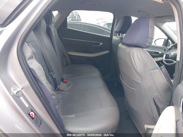 Hyundai Sonata Blue 2021 KMHL24JJ5MA026742 Image 8