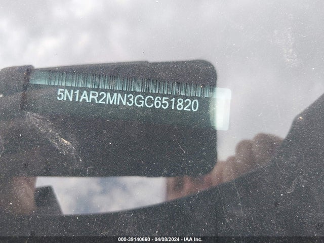 Nissan Pathfinder S 2016 5N1AR2MN3GC651820 Image 9