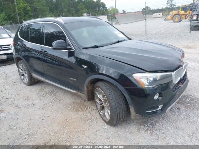 Auction sale of the 2015 Bmw X3 Sdrive28i, vin: 5UXWZ7C51F0M82940, lot number: 39140683